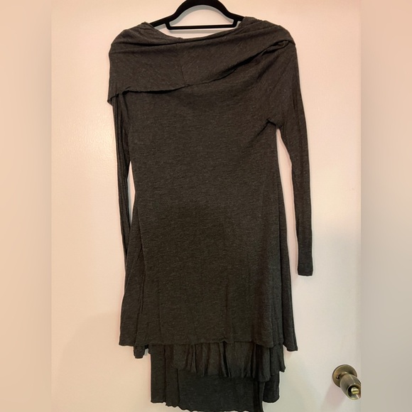 5 items for $20/ Kenzie dark grey flare dress - Picture 5 of 5